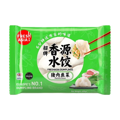 Freshasia Raviolis chinois au porc et à la ciboulette - 420 g