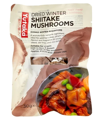 Yutaka Dried Shiitake Mushrooms 3–4 cm 30 g