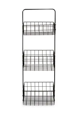 Maison by Premier Three Tier Black Storage Caddy