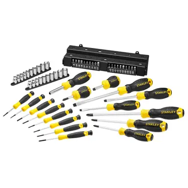 Stanley 57-Piece Screwdriver & Bit Set