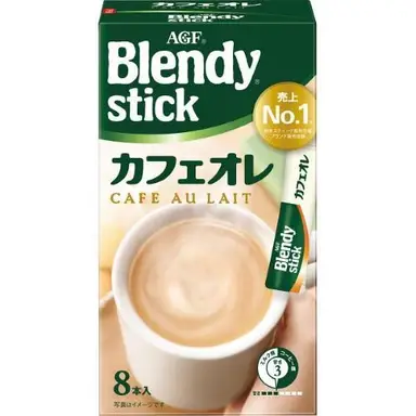 AGF Blendy Stick Café au Lait 8 stuks
