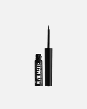 Professional Makeup Ultrapigmenteerde Vloeibare Eyeliner met Intense Matte Finish Zwart 01