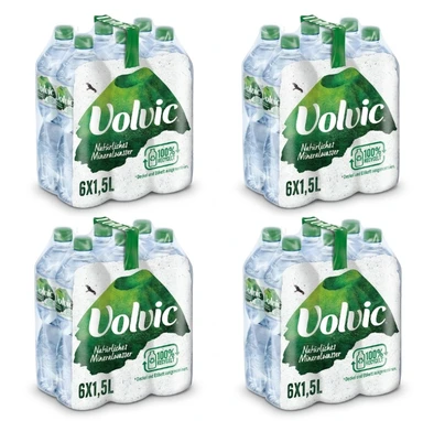 Vorteilspack 4 x Volvic Natürliches Mineralwasser 6x1.5 L
