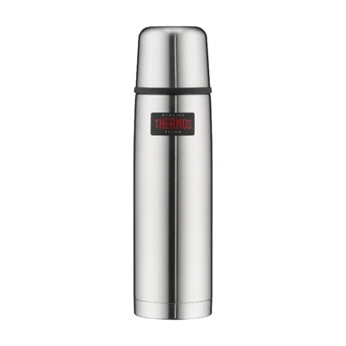 Thermos L&C thermosfles van roestvrij staal, mat, 0,75 liter