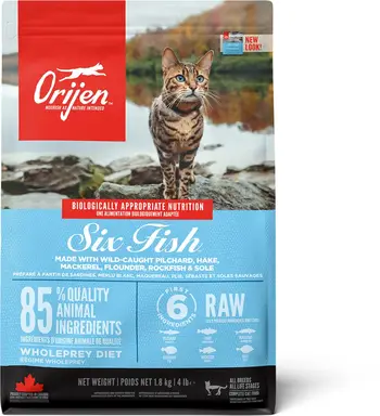 ORIJEN Whole Prey 6 Poissons pour Chat 1,8kg