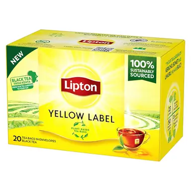 Lipton Yellow Label Thee 20zakjes 40g
