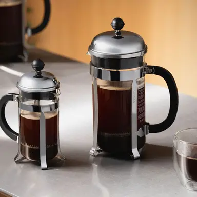 Bodum CHAMBORD 1L - 8 Cups - French Press Coffee Maker - Black