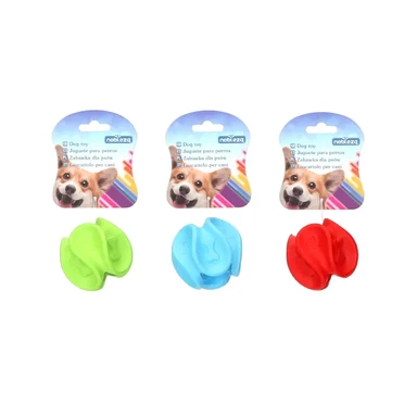 Gummiball mit geometrischem Design