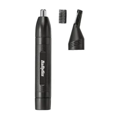 Babyliss Men Nose Ear Eyebrow Detail Trimmer - Black, E652U