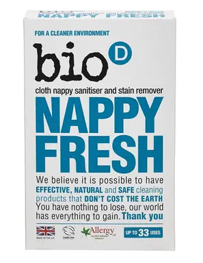 Bio D Nappy Fresh Sanitiser and Stain Remover 500g