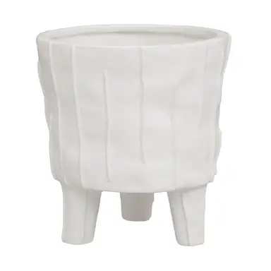 Interiors by Premier Indoor Planter Fara White Large