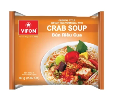 VIFON Instant-Nudeln Saure Krabbensuppe 80g