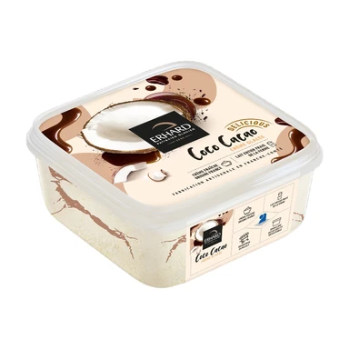 Erhard Crème glacée coco chocolat - 450 g