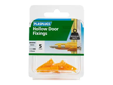 PLASPLUGS DR 106 Hollow Door Fixings (5)