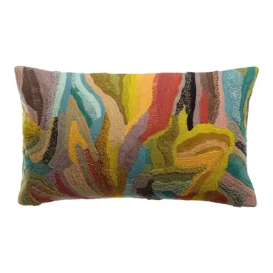 HOUSSE DE COUSSIN BRODE BETTY MINERALGARNISSAGE OFFERT