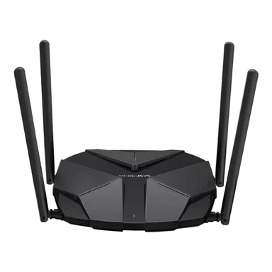 MERCUSYS MR85X Wi-Fi 6 WLAN-Router, Dualband AX3000, 1 × 2,5G-Port + 3 × Gigabit-Ports, unterstützt OpenVPN/L2TP/IPSec/WireGuard, WPA3, Kindersicherung, keine DSL-Unterstützung