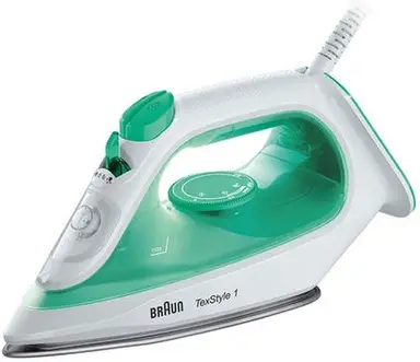 Braun TexStyle SI1040GR Stoomstrijkijzer Wit/Groen