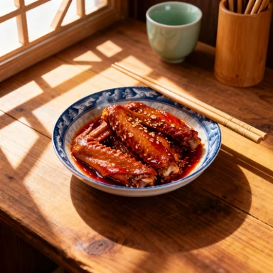 Laweiju Eendenvleugels wijn saus 250g