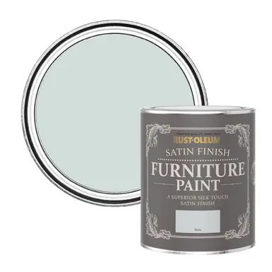 RUST-OLEUM SATIN FURNITURE PAINT DOVE 750ML
