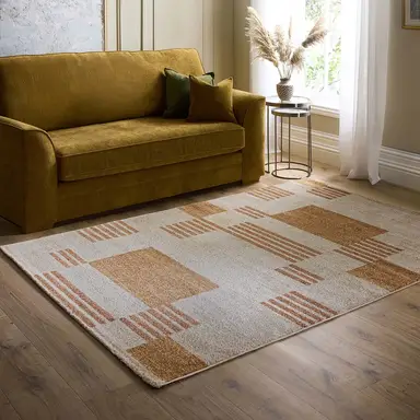 Origin Rug Nomad Block Peach/Cream 160x230cm
