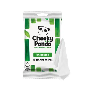 The Cheeky Panda Bamboo 12 Handy Wipes