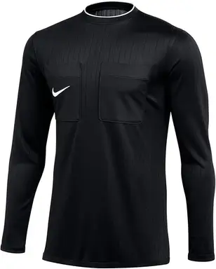 Nike Dri-FIT Scheidsrechtershirt Lange Mouwen DH8027-010 Maat L