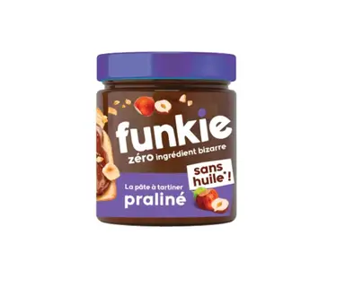 FUNKIE Pâte à tartiner biologique praliné - 200 g