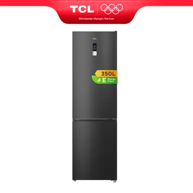 TCL RP455BBE0UK Fridge-Freezer Combination, Fridge Capacity 248L, Freezer Capacity 102L [Energy Class E]