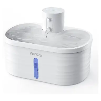 Faroro WF01 Katzenbrunnen 2,5L Trinkbrunnen für Katzen