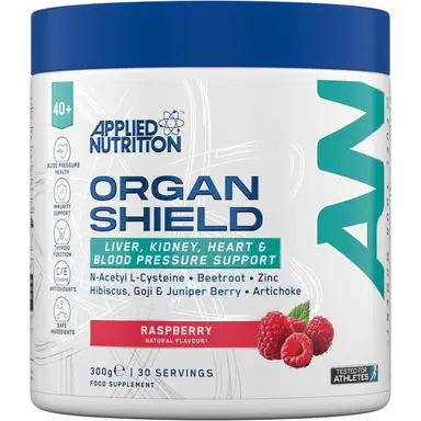 Applied Nutrition Organ Shield Daily Wellness Support Powder Raspberry Flavour - 300g