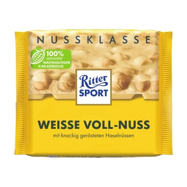 Ritter Sport Nut Selection White Whole Hazelnut 100 g