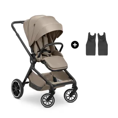 Hauck buggy & sportwagen Move N Care inkl. adapter für babyschale - mocha