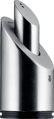 WMF twee-in-één zout- en pepermolen set - RVS, grijs