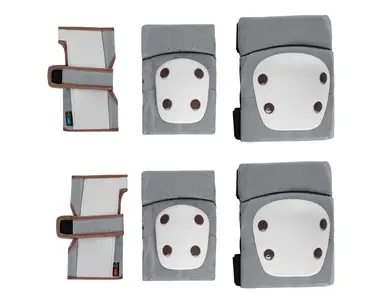 Kikka Boo Knee and Elbow Protection Set Grey