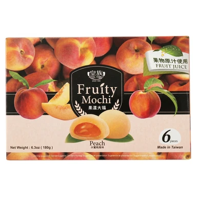 ROYAL FAMILY Fruity Mochi Peach 180g