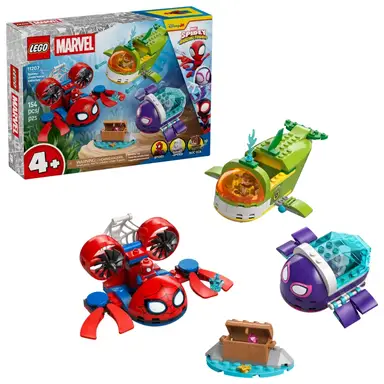 LEGO Marvel Spidey & His Amazing Friends 11207 Spidey: Underwater Vehicles