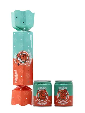 Whitebox Cocktails Pocket Negroni Christmas Cracker 2 Cans 21.8% ABV