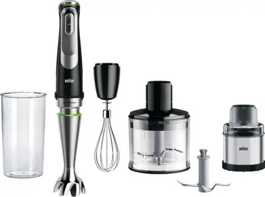 Braun MultiQuick 9 MQ9138XI Staafmixer Set