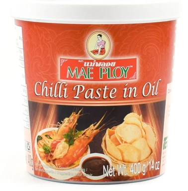 Mae Ploy Chilli Paste in Oil 400g