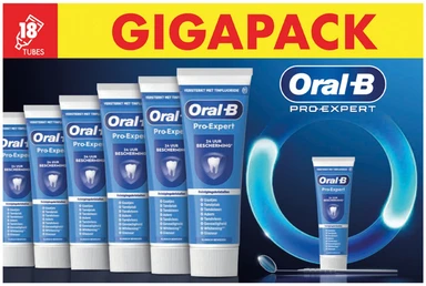 Oral-B Pro-Expert Professional Protection Reinigingskristallen Tandpasta - 18x75ml