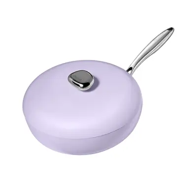 VELOSAN 32cm Cast Aluminium Wok with Lid