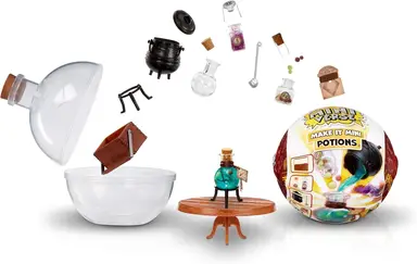 MGA's Miniverse Make It Mini Potions - Harry Potter Mini Collectibles, Resin Craft Set, Imitation Potions, for Collectors & Children from 8 Years, Not Edible
