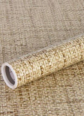 Fablon Sticky Back Plastic Hessian Natural 0.45x2m
