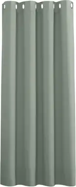 PONY DANCE Rideau occultant à œillets 66 x 84 pouces - 1 panneau - Vert sauge