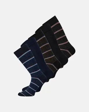 Claudio socks bamboo 5 pc FSC Multicolor 40-47