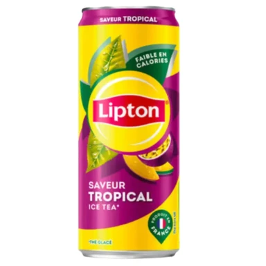 Lipton Thé glacé tropical en canette - 33 cl