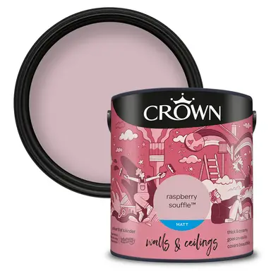 Crown Matt Emulsion Raspberry Souffle 2.5L