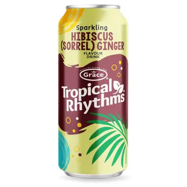 Grace Tropical Rhythms Sparkling Sorrel Ginger 330ML