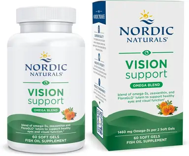 Nordic Naturals Vision Support Eye Care 1460mg Softgels - 60 Softgels
