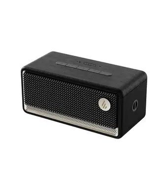 Edifier ES60 Bluetooth-Lautsprecher, Schwarz, tragbar mit Stereo-Pairing, IP66 staubdicht und wasserdicht